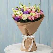 Букет цветов из:  Лизиантусы #REPLACE_PRED# Митькино